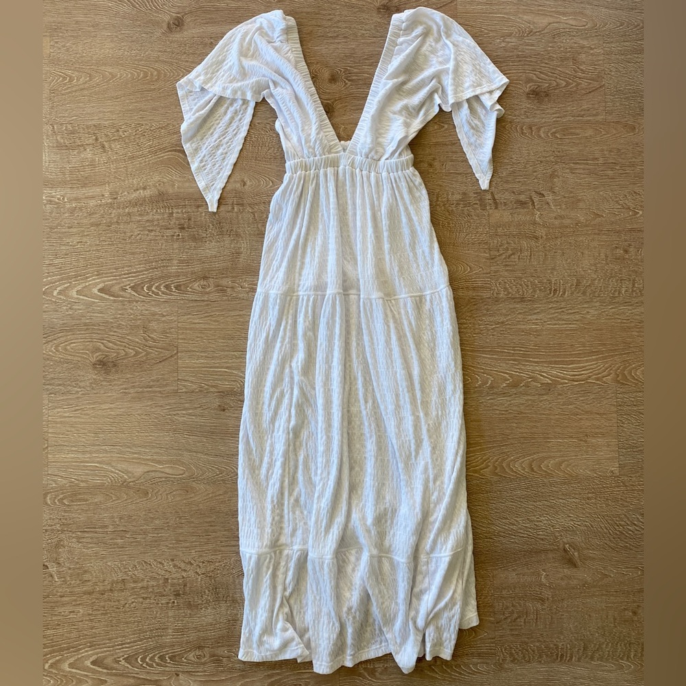 Free People White Maxi Dress in White - XS